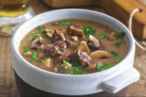 Суп из маринованных грибов - рецепт с курицей, мясом, как сварить и можно ли приготовить, фото