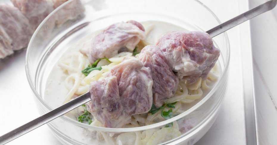 Маринад для шашлыка из свинины с кефиром