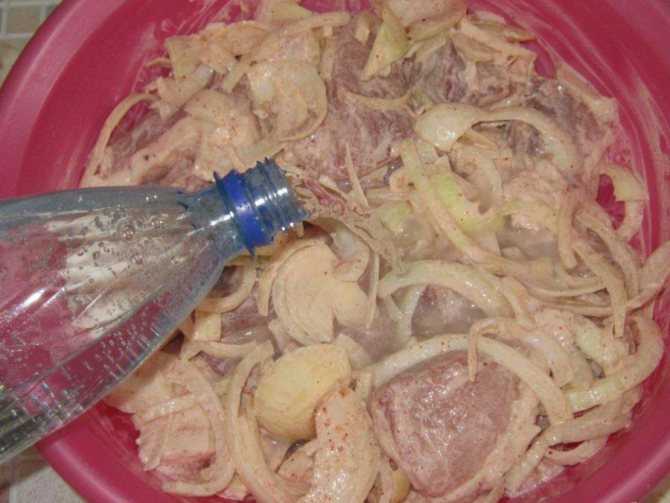 Шашлык из свинины маринованный в луке и черном перце - кулинария для мужчин