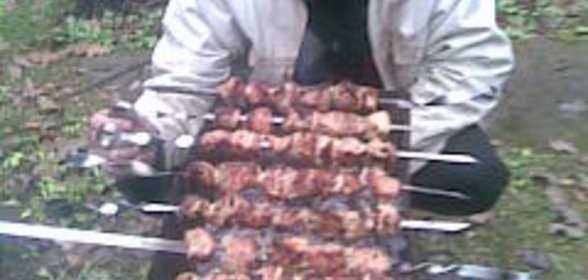 Шашлык в луковом маринаде