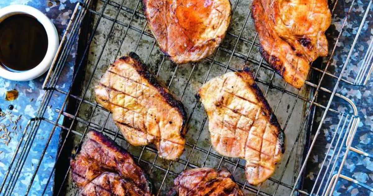 Шашлык из свиного мяса без маринада