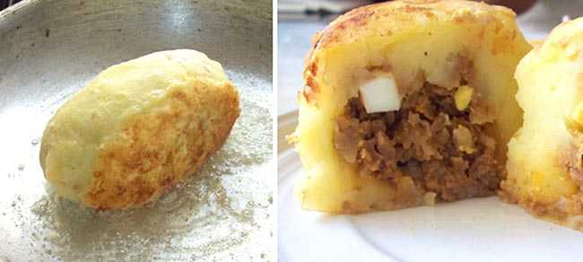 Картофельные котлеты с фаршем рецепт с фото | кулинарный блог "вкуснятина дома"