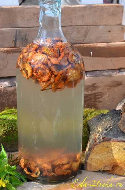 Березовый сок с сухофруктами