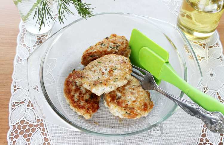 Котлеты куриные рубленные с майонезом