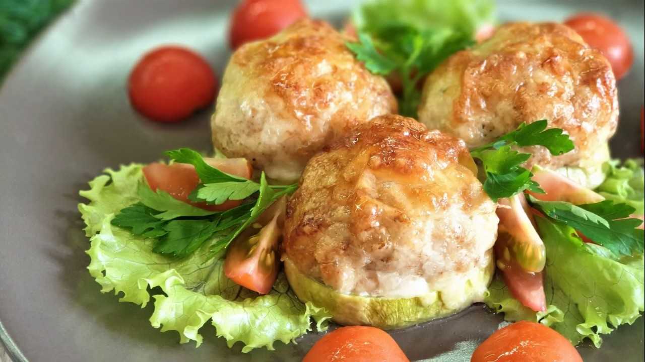 Котлеты из индейки с кабачком. рецепты