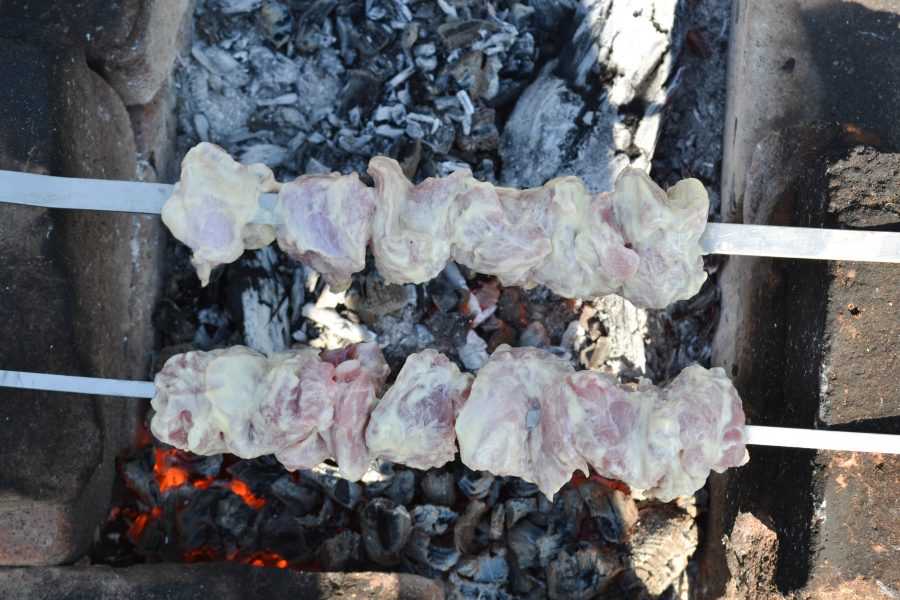 Шашлык из лопатки свинины