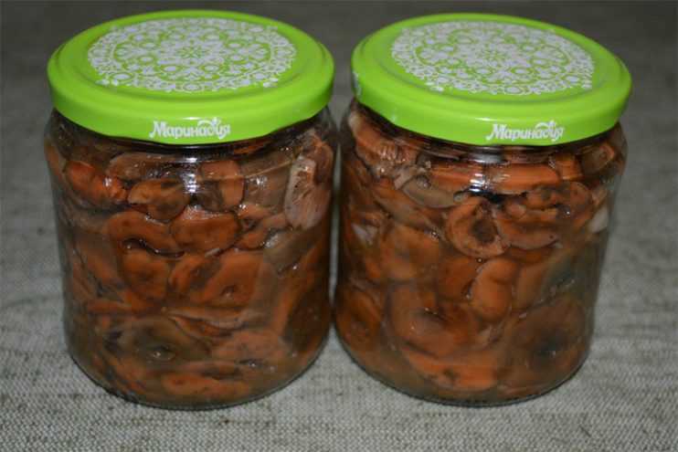 Маринованные рыжики - рецепт, калорийность
