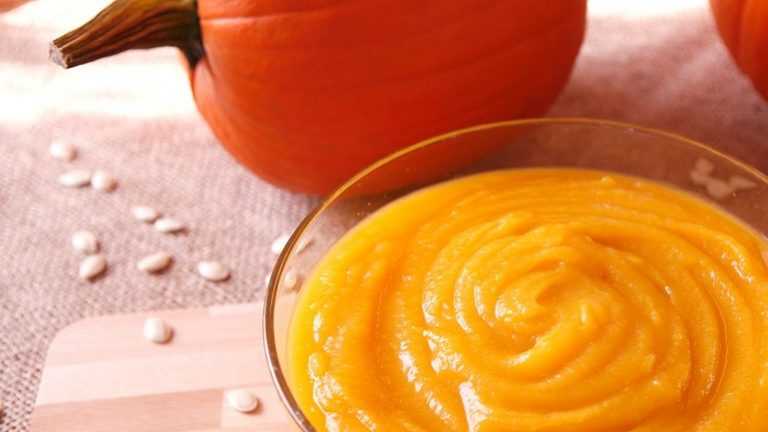 Пюре из тыквы как гарнир и на зиму рецепты быстро и