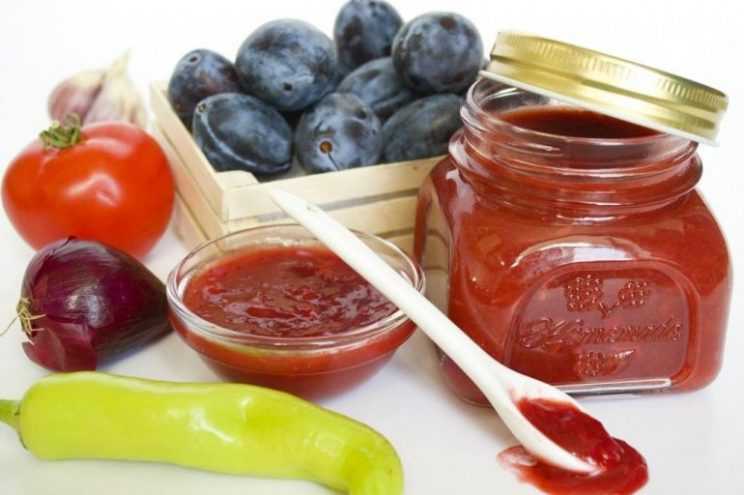 Кетчуп из помидор и слив домашние рецепты на зиму
