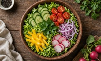Салаты на любой вкус: виды, секреты и удачные сочетания