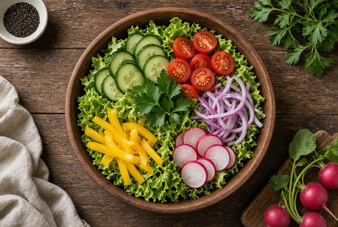 Салаты на любой вкус: виды, секреты и удачные сочетания