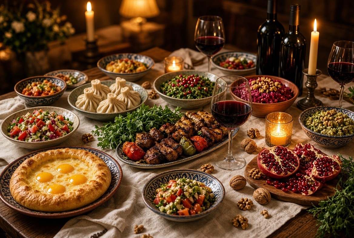 Грузинское застолье: традиции, блюда и вкус Кавказа