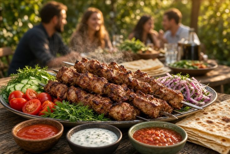 Шашлык на компанию: сколько мяса брать на человека