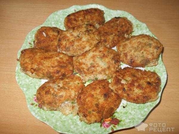 Котлеты из рыбных консервов