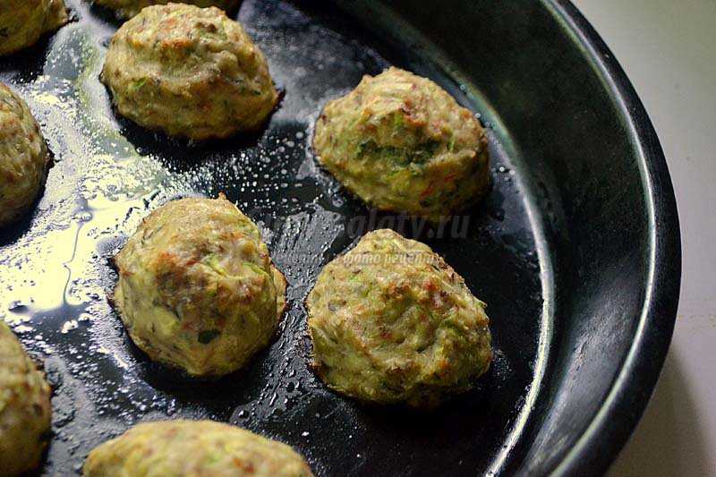 Овощные котлеты из кабачков без мяса