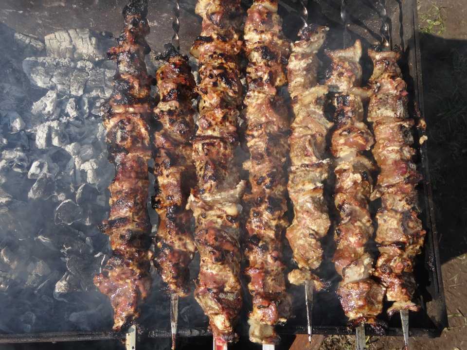 Шашлык из бобра