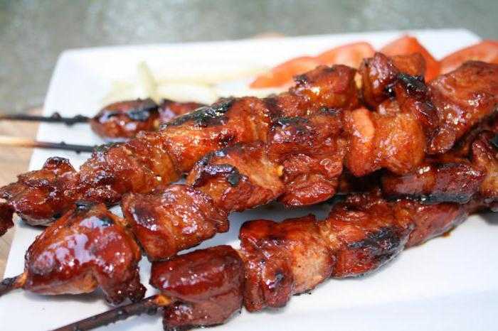 Копченый шашлык