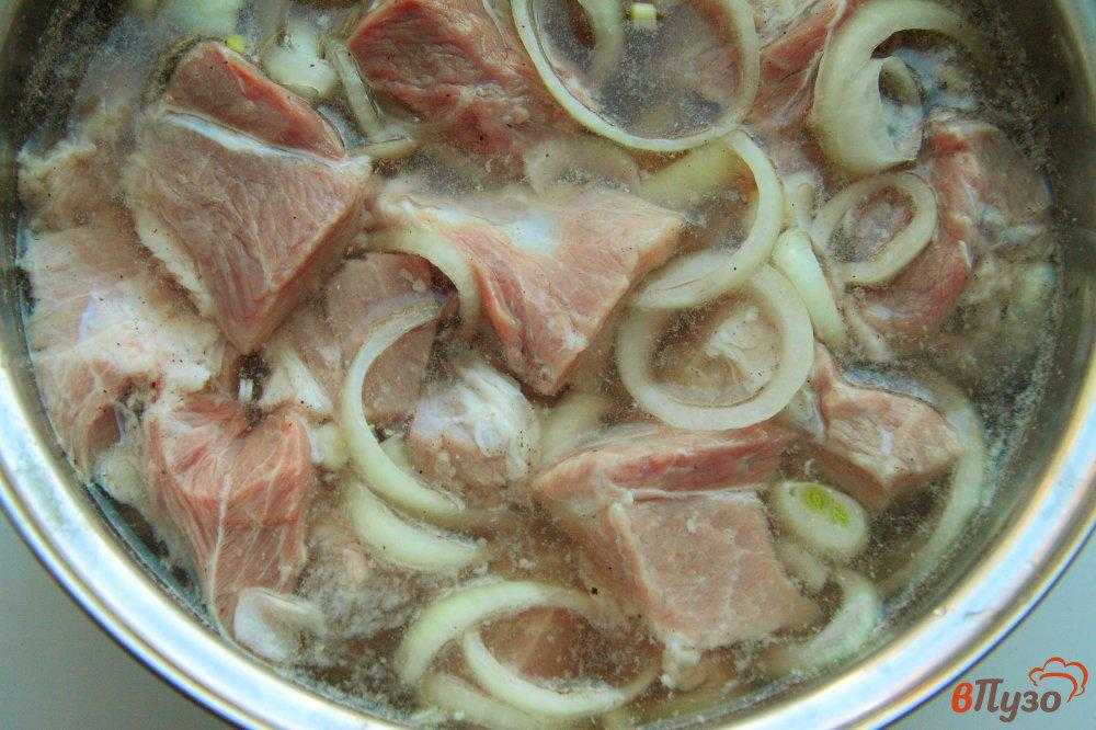 Как замариновать шашлык из свинины с уксусом и луком. вкусно и сочно.