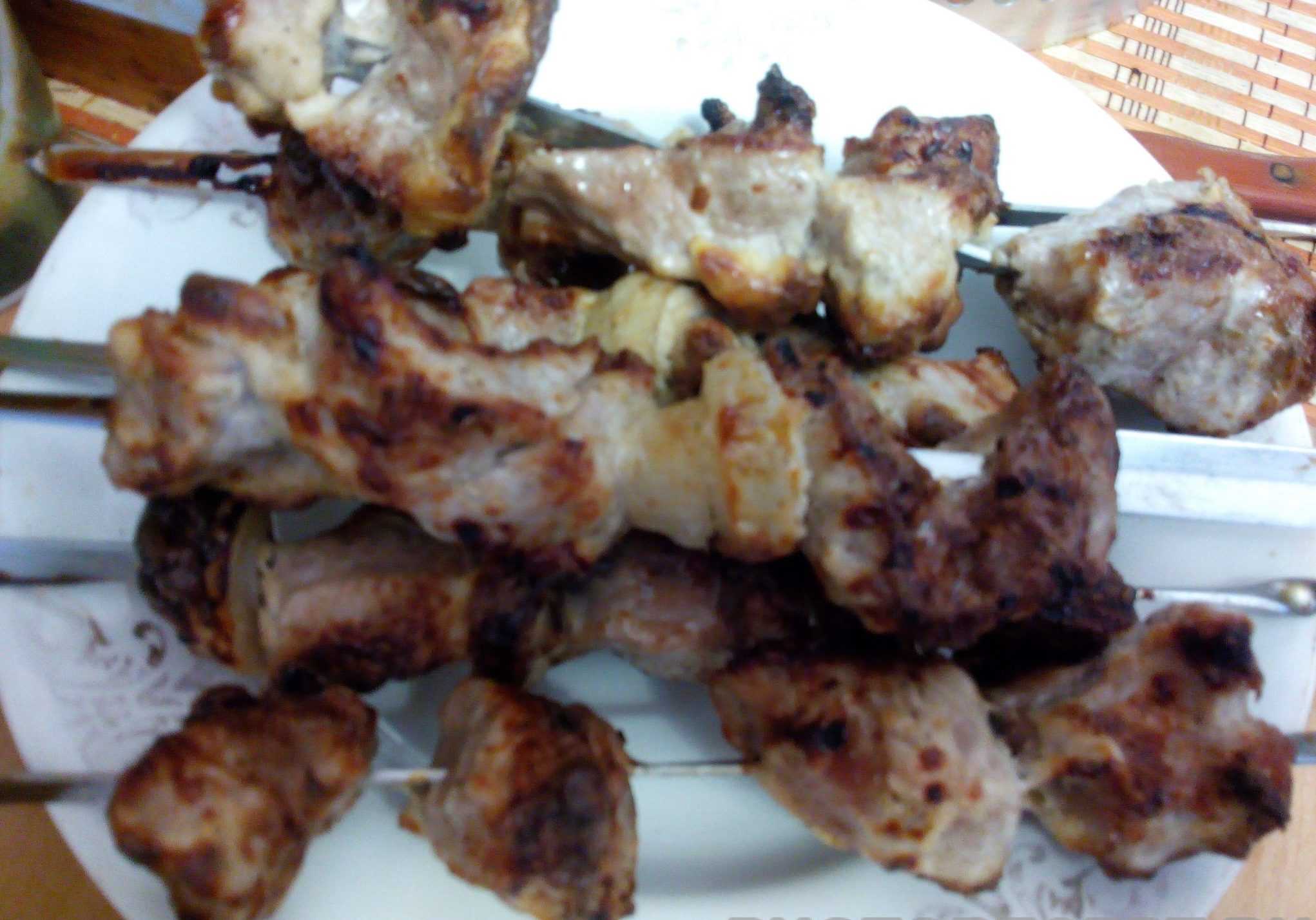 Шашлык с натуральным дымком