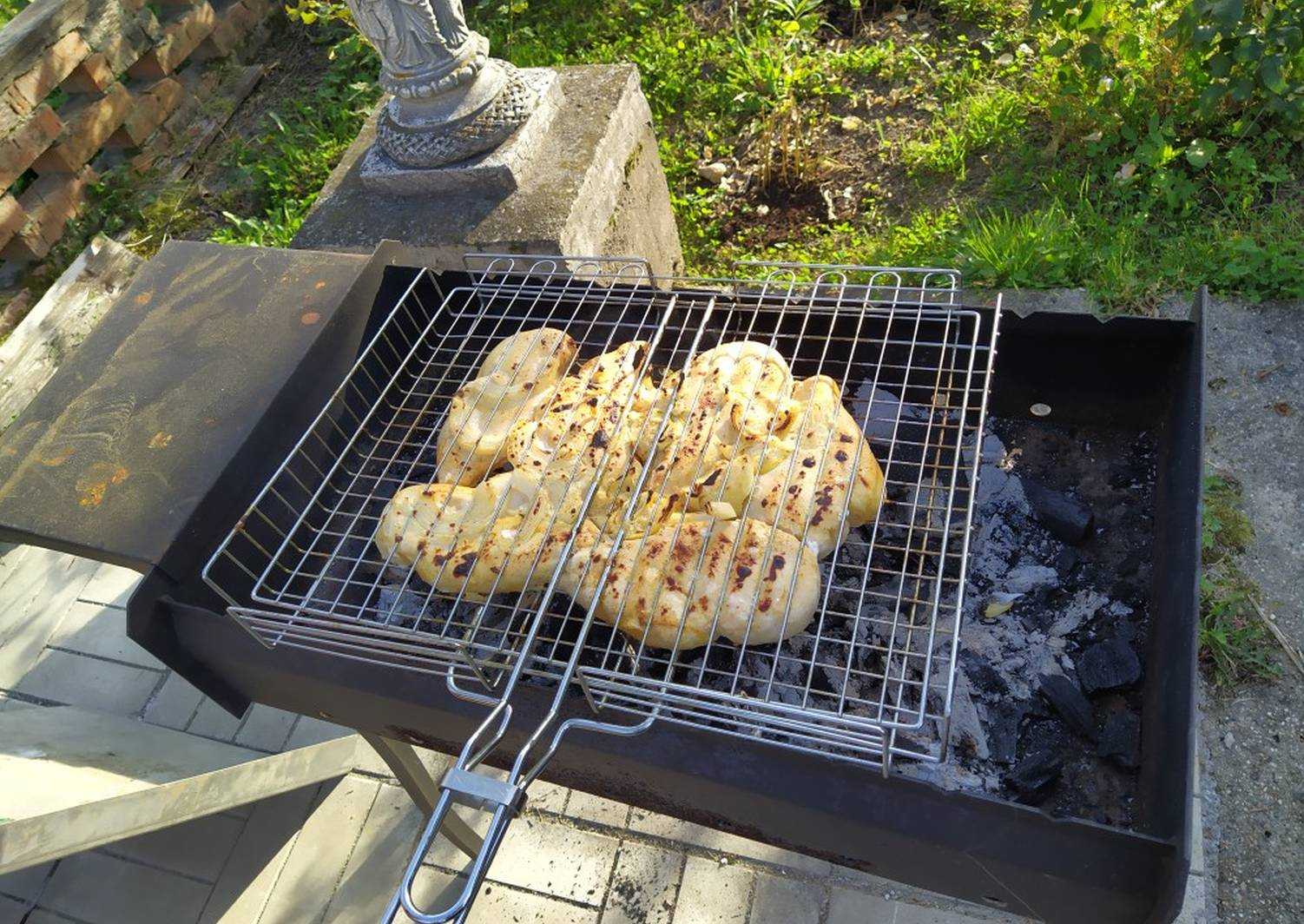 Шашлык на кефире из курицы рецепт с фото пошагово