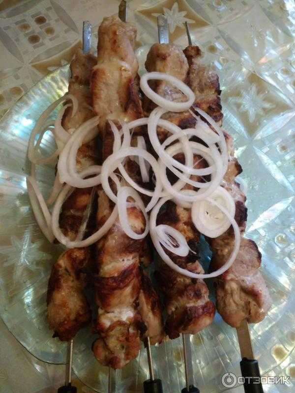 Шашлык с натуральным дымком