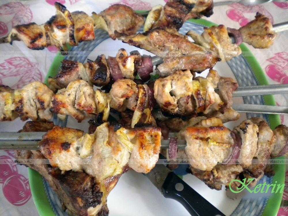 Рецепт шашлык из свинины на вине рецепт