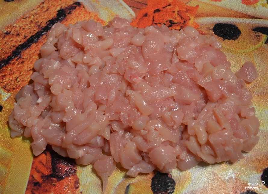 Куриные рубленые котлеты с сыром