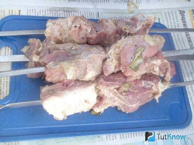 Шашлык из свинины