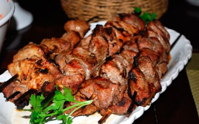 Шашлык по армянски из свинины