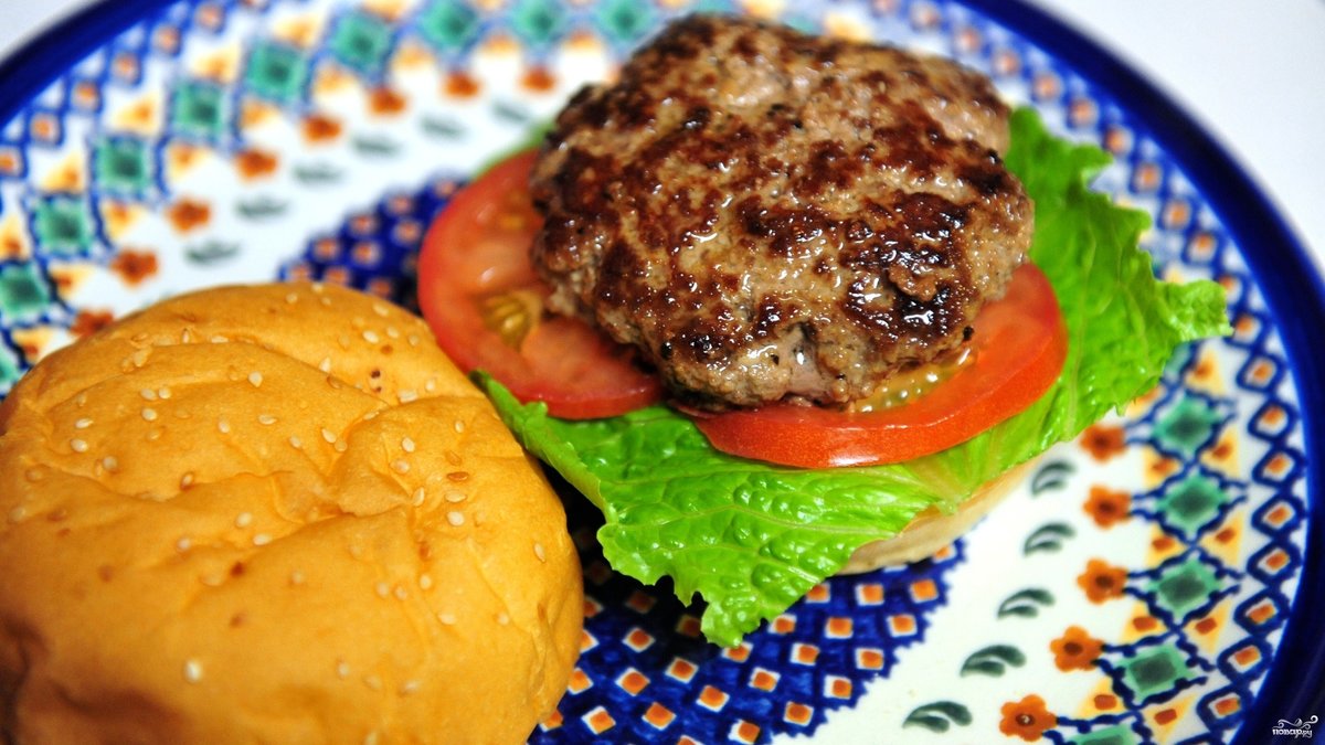 Котлета для гамбургера (простая и правильная) - котлеты для бургеров - запись пользователя хомяк (id1051311) в сообществе кулинарное сообщество в категории блюда из фарша, котлеты - babyblog.ru