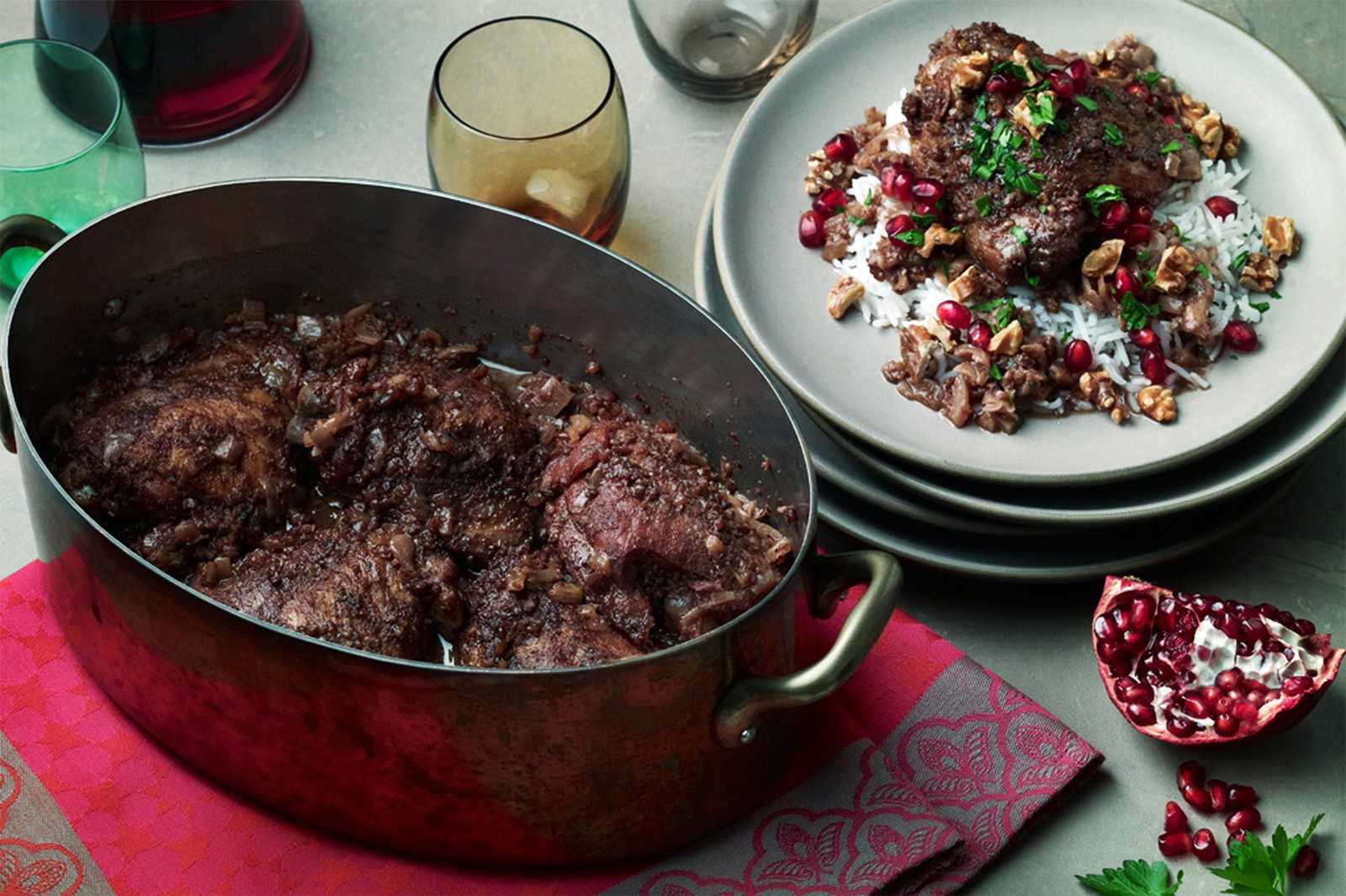 Шашлык в гранатовом соусе: рецепт и фото