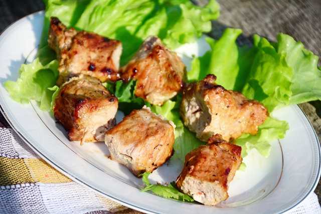 Шашлык из свинины: маринад с майонезом